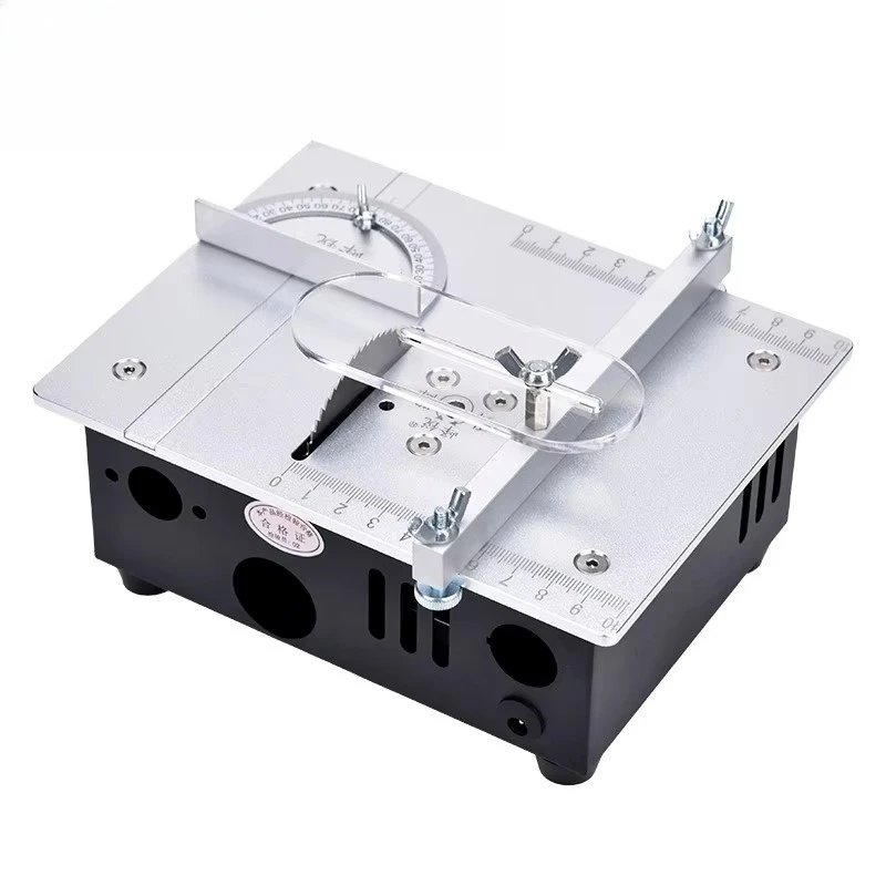 

Mini Woodworking Bench Saw DIY Model Crafts Cutting Tool with Adjustable Height