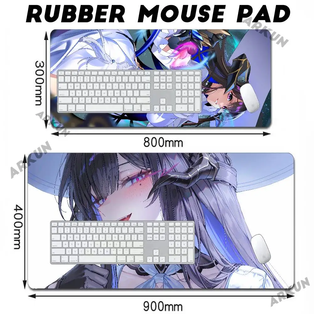 Fashion Cool Honkai Star Rail Game Pretty The Dahlia Mouse Pad Keyboard Table Mat pad Company Gaming Laptop Desk Accessory Pc