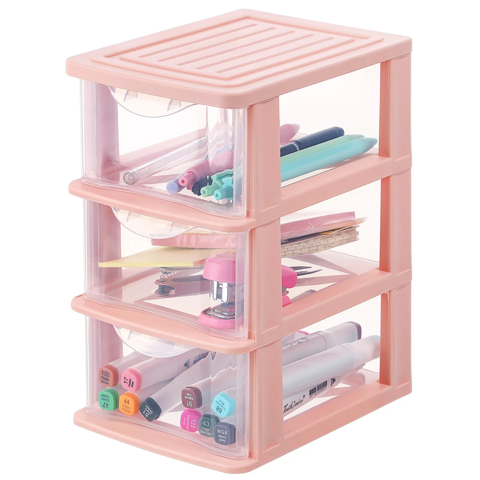 

1Pcs Multilayer Drawer Storage Box Transparent Desktop Organizer for Makeup Cosmetics Skincare Products Office Stationery
