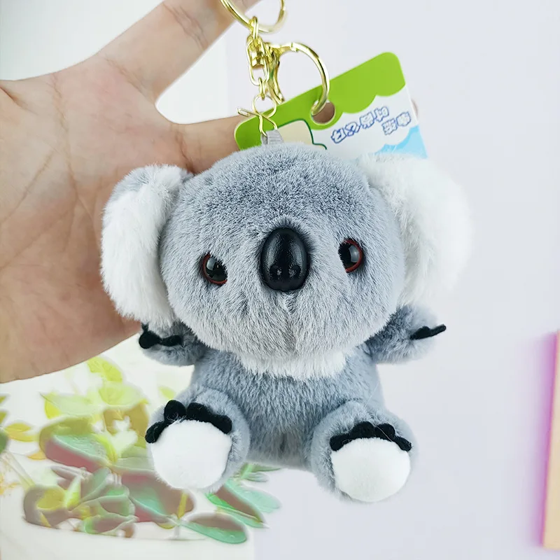 لطيف كوالا المفاتيح ألعاب من نسيج مخملي دمية الكرتون الحيوان حقيبة قلادة لحقيبة الظهر هدية حقيبة يد سحر #2