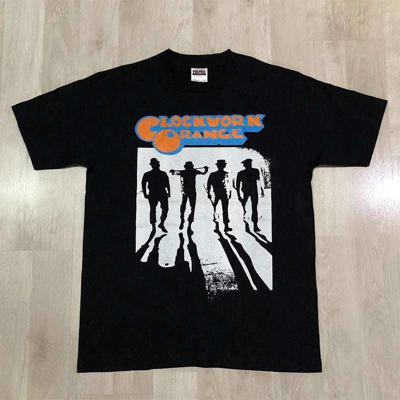 

Мужская и женская футболка с коротким рукавом A Clockwork Orange Stanley Kubrick Classic Movies Trend