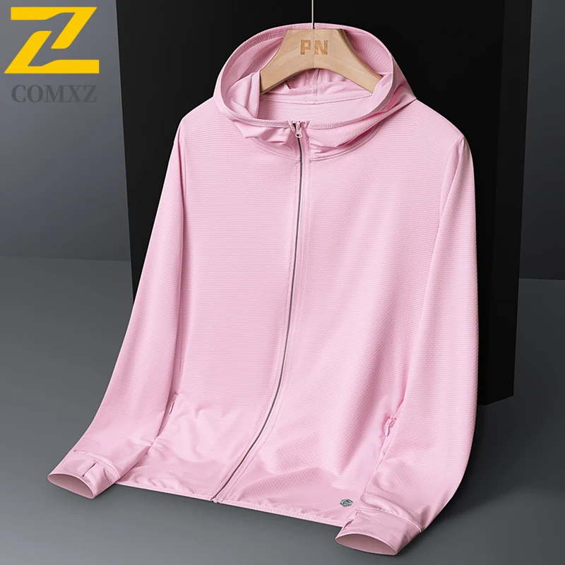 سترة صيفية UPF50 + خارجية من الجلد عالية المرونة مقاومة للماء وحماية من الأشعة فوق البنفسجية فضفاضة مناسبة للمشي لمسافات طويلة والتخييم والصيد ملابس رياضية 2025 #5