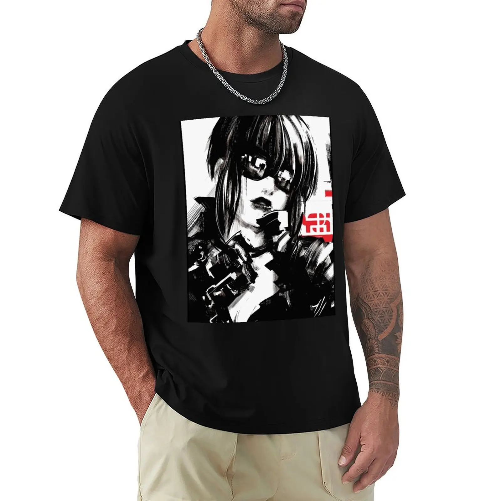 

Cyberpunk Cool Girl Fashion Urban Style T-Shirt summer shirt tees funny gifts Clothing t shirts men