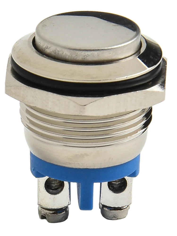 Brand New Switch Push Button 18mm Head Diameter IK09 Normally Open Waterproof 1 Pcs 1000MΩ 16mm Installation Size