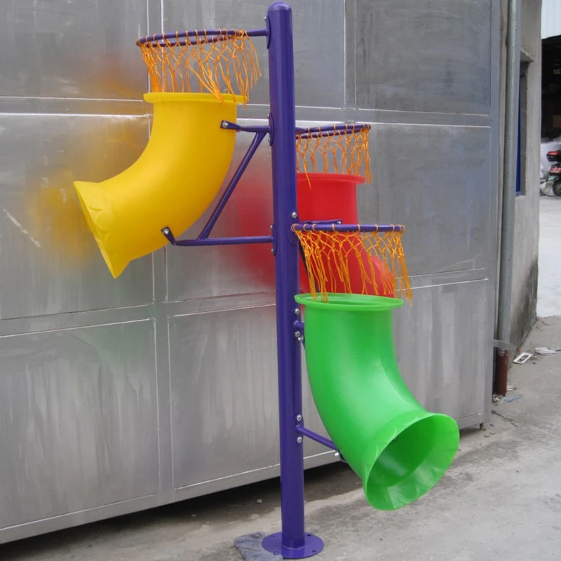 Kindergarten plastic pitcher multifunctional shooting frame Children's basketball frame Outdoor sports equipment Multidirectiona