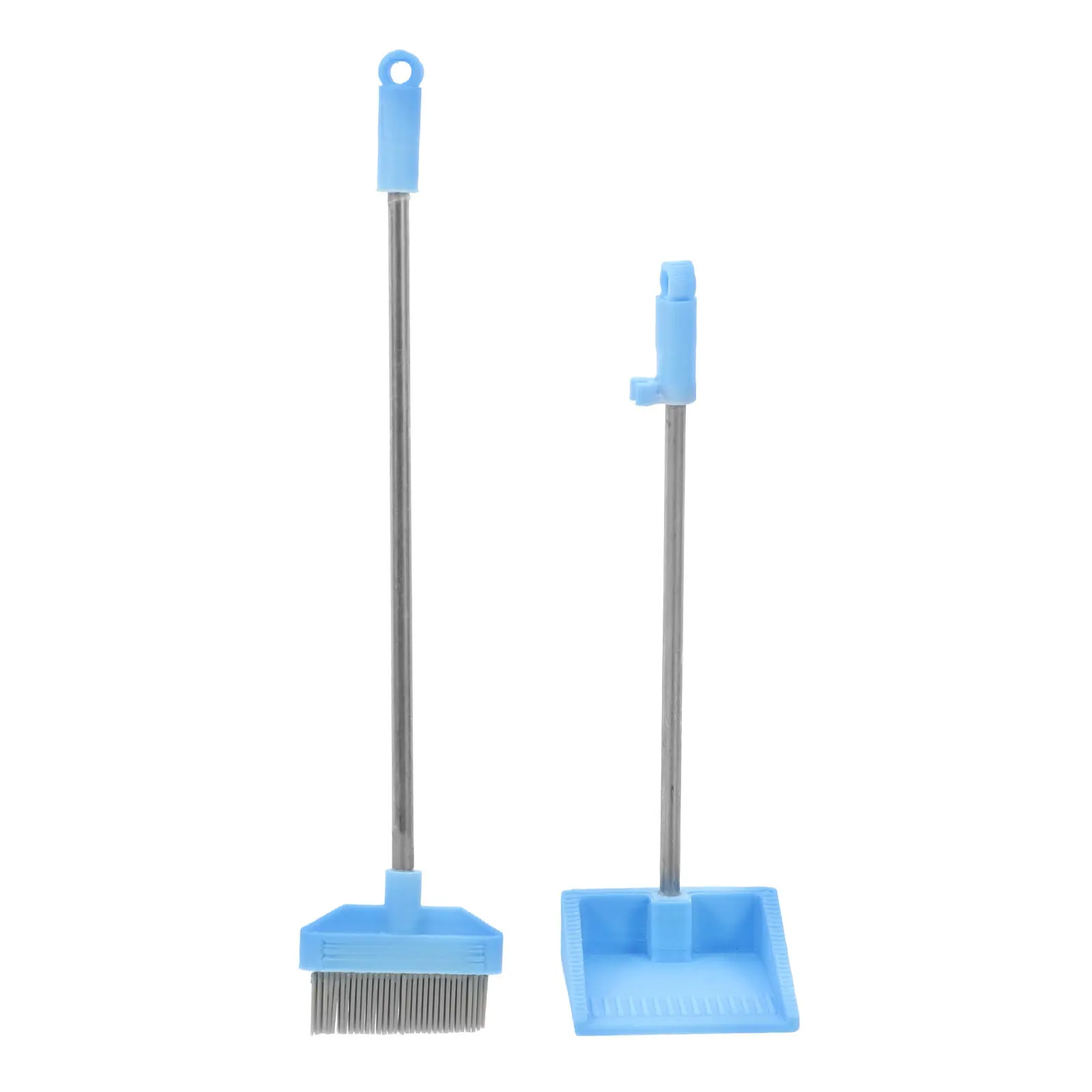 

1Set Mini Cleaning Tools Realistic Mini Dustpan Broom Set Simulated Housekeeping Supplies for Dollhouse Playhouse Desktop Decor