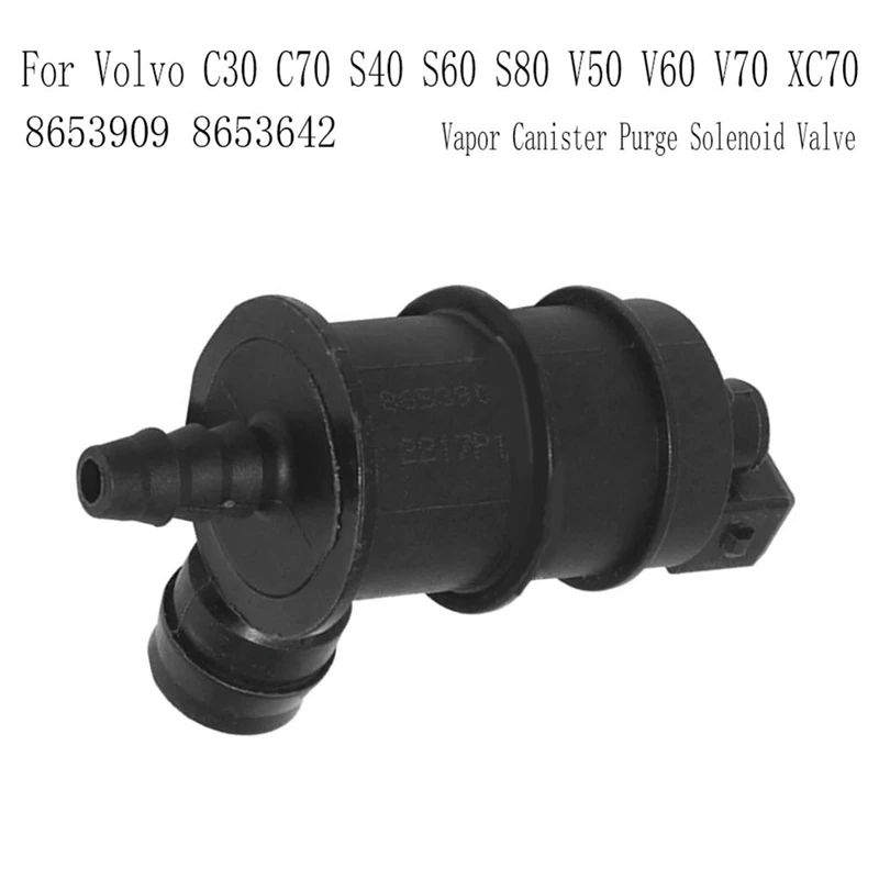 8653909 8653642 Vapor Canister Purge Solenoid Valve Replacement Parts Accessories For Volvo C30 C70 S40 S60 S80 V50 V60 V70 XC70