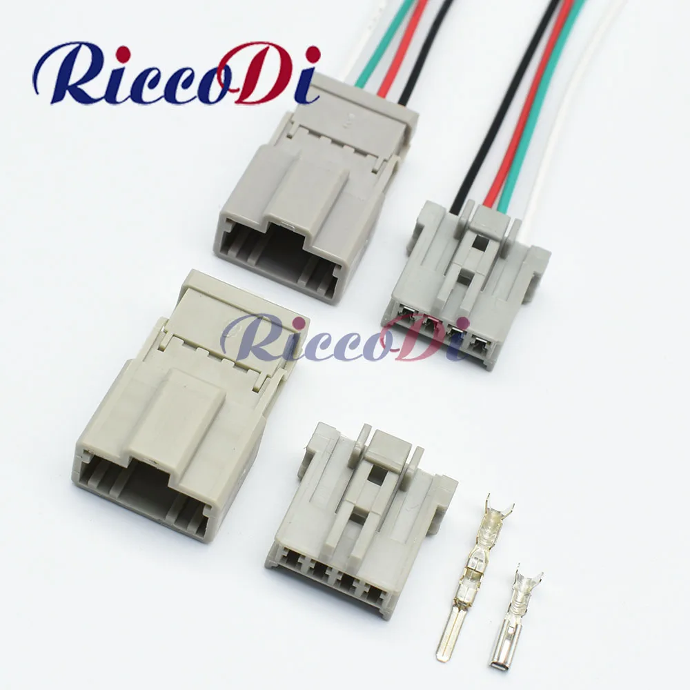 1 Set Sumitomo HD Type 4 Pin Way Male Female Unsealed Car Auto