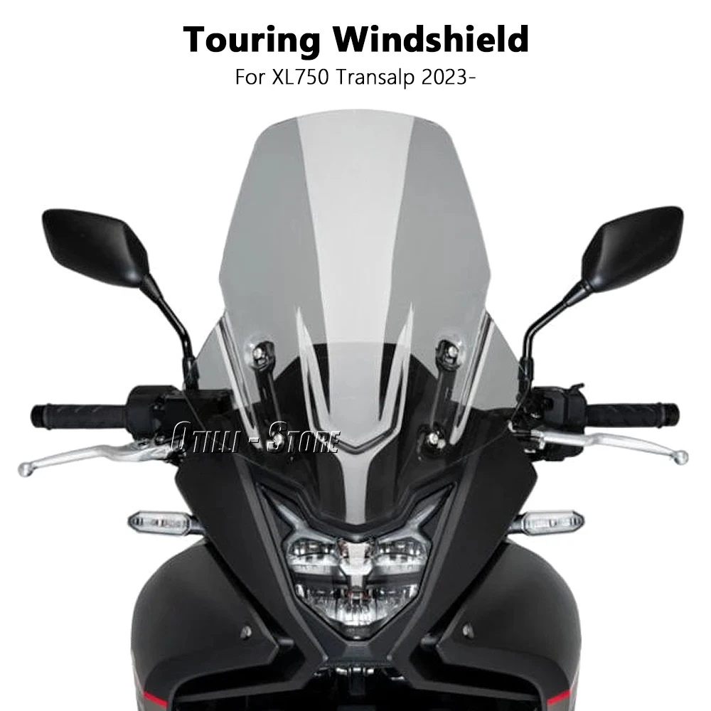 

New Motorcycle Accessories Wind Deflector For Honda XL750 Transalp XL 750 TRANSALP 2023 2024 Windscreen Windshield 3 Color