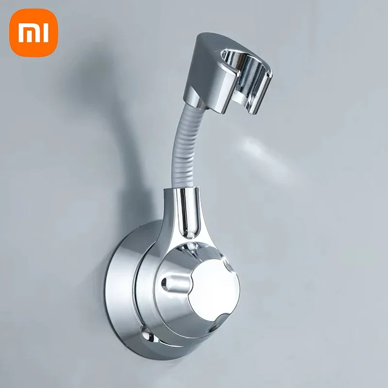 Xiaomi Suction Cup Shower Holder Adjustable Shower Holder Nozzle Handheld Holder Punch-Free Multi Angle Rotation Shower Bracket