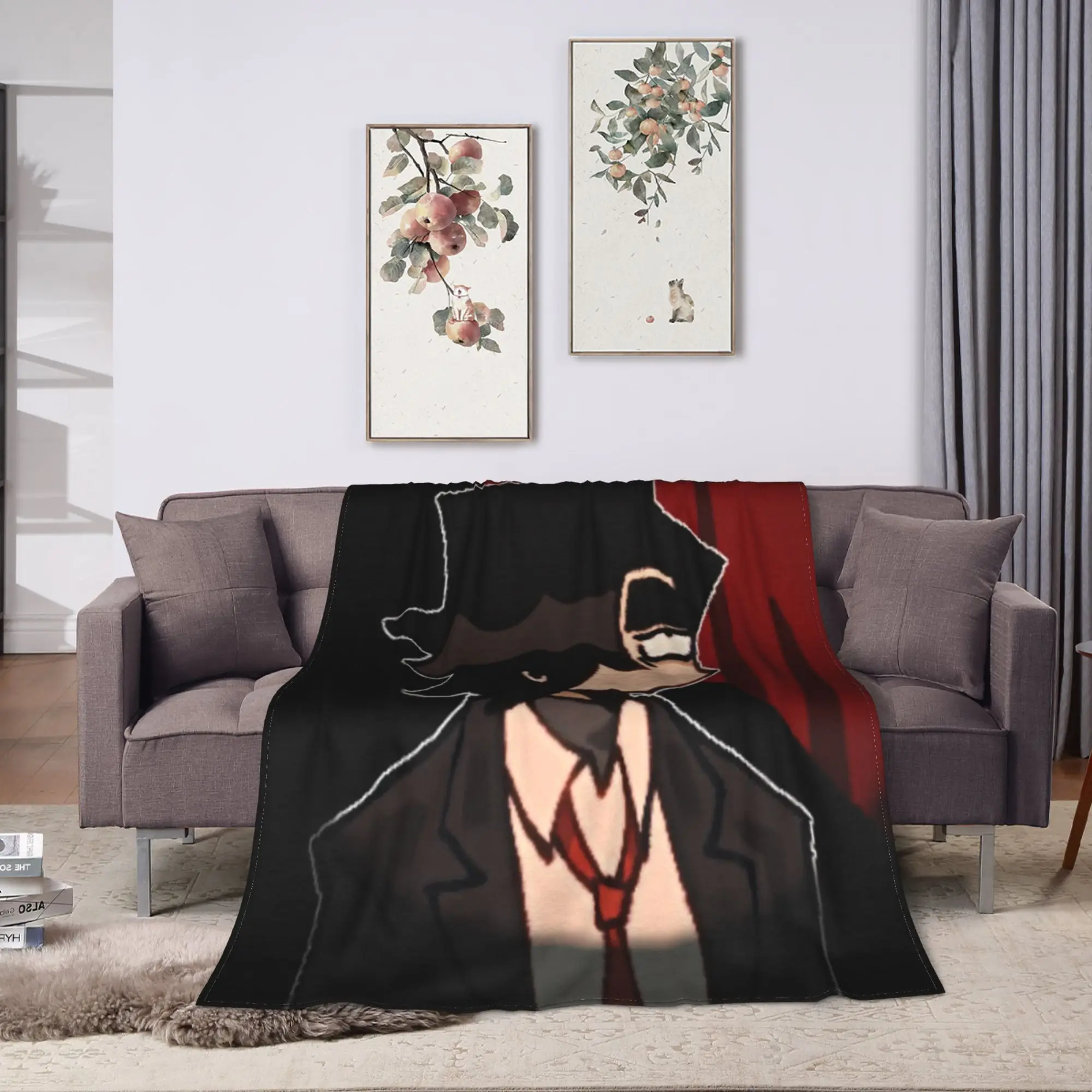 Benny Jackpot Crash Course Eddie Flannel Blanket Winter  Super Soft Throw Blanket for Child Living Room Sofa Bed Cover