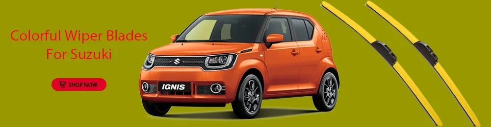 LNJING Farbige Hybrid-Wischerblätter für Suzuki Grand Vitara 1998-2017 – Detail 2