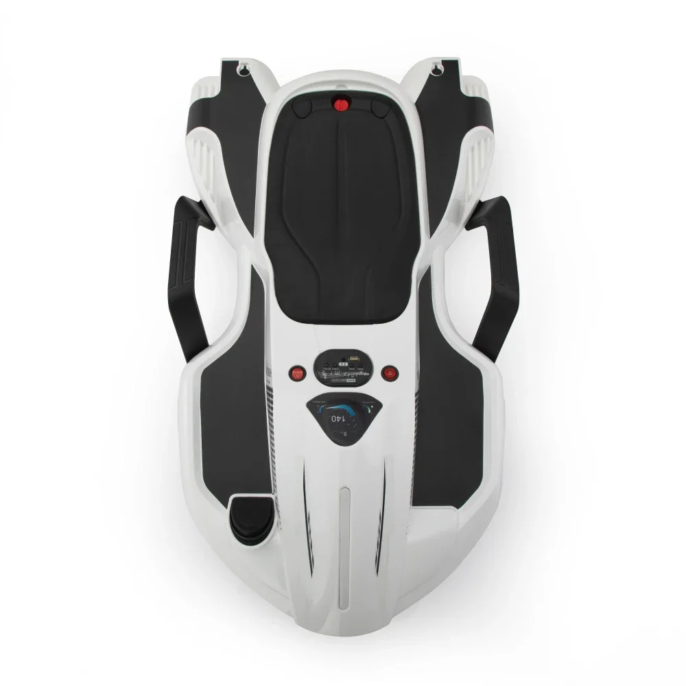 Auto da corsa elettrica per bambini da 120 W, velocità massima di 37 MPH, giocattolo con capacità di 110 libbre, luci musicali per bambini dai 6 anni in su all'aperto