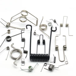2PCS Baler 1.0mm Wire Diameter Double Torsion Return Springs Stainless Or Spring Steel High Quality Rust Proof Spring
