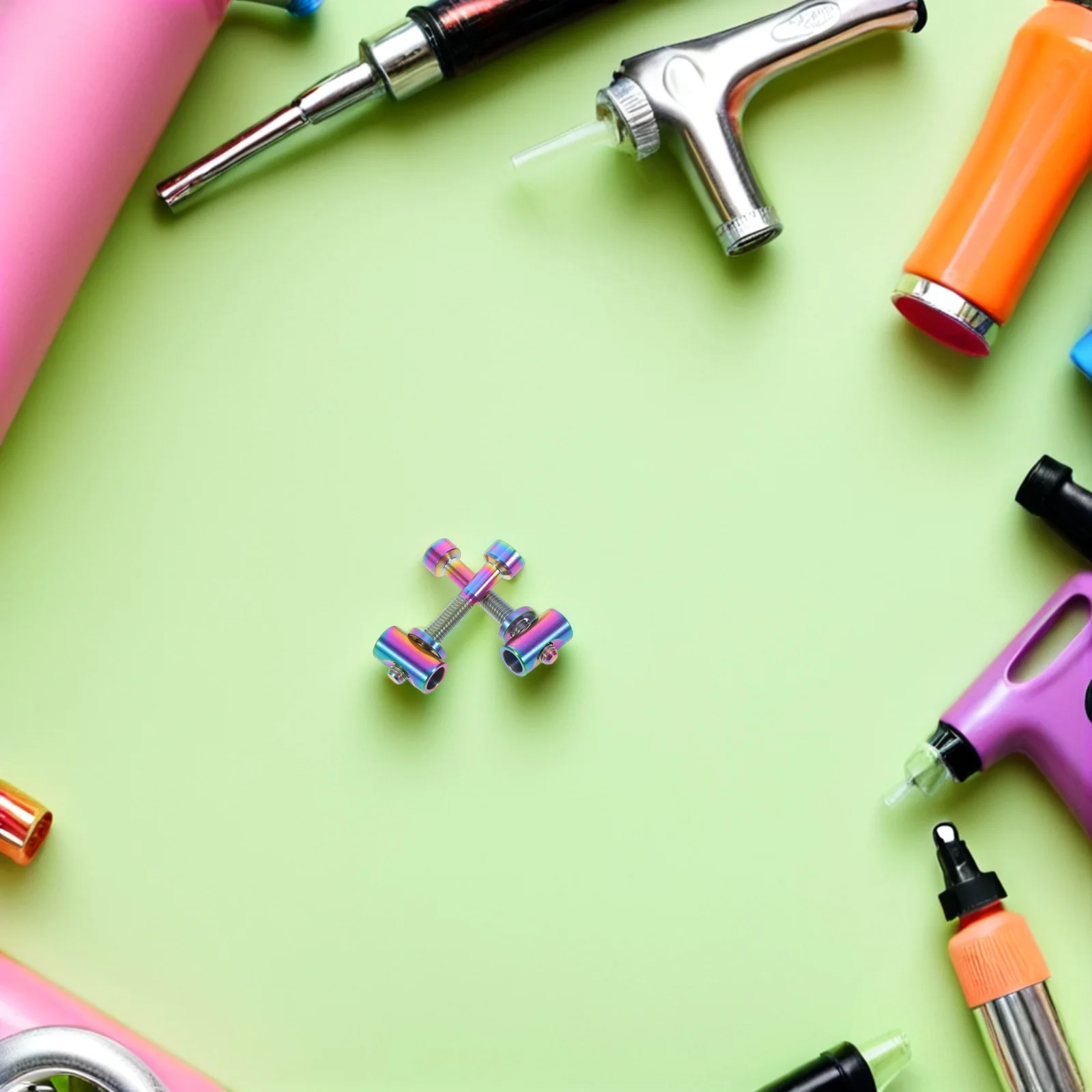 

2Pcs Bicycle Seatpost Screw M5x35 Titanium Alloy Lightweight Seatpost Binder Bolt for Enhanced Stability on