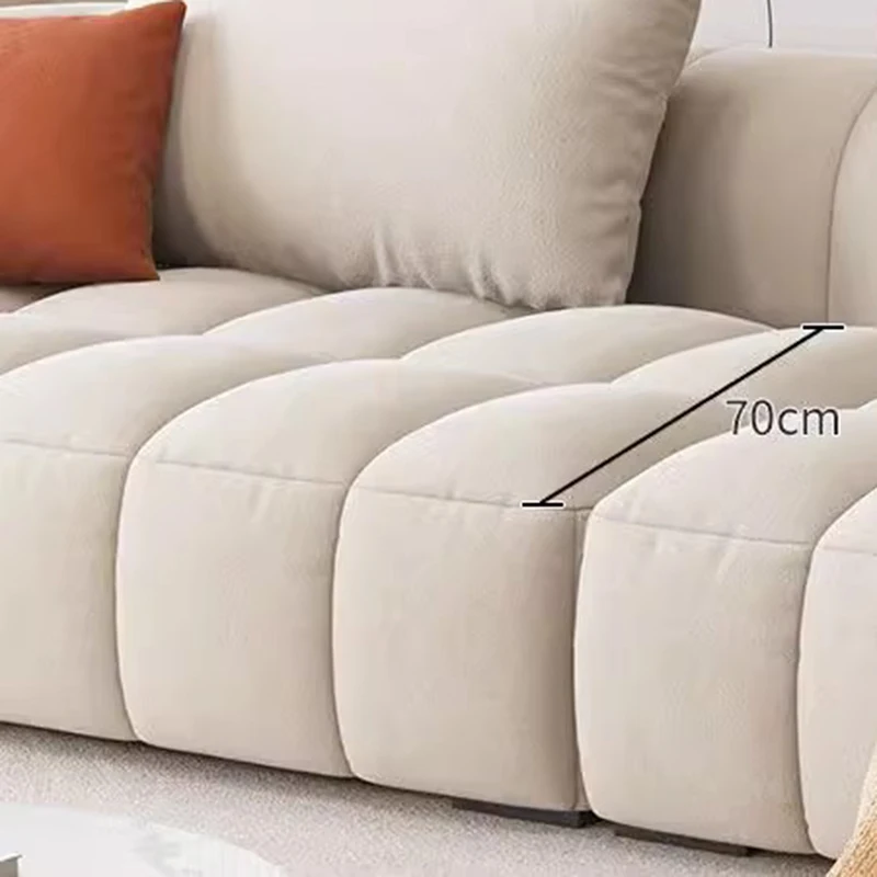 Nordycki francuski sofy do salonu nowoczesny minimalistyczny leniwy luksusowe sofy do salonu przekrój leniwa Sofa Cama meble Dobravel