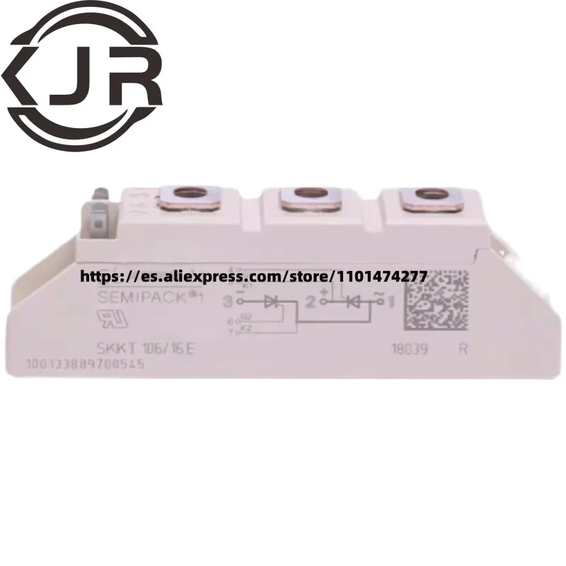 

SKKT106/08E 12E 14E 16E SKKT105/12E 16E IGBT Module