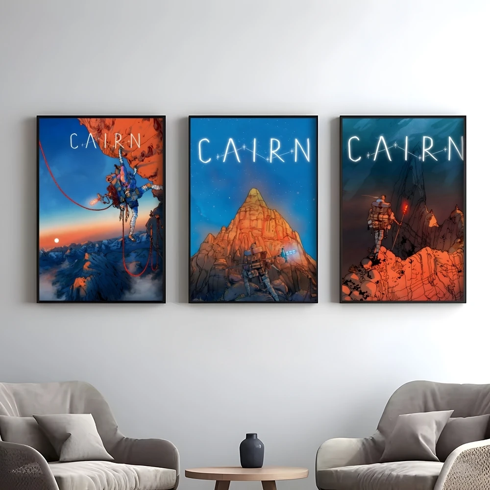 Video Game C-Cairn Poster Elegant And Affordable Wall Art Stickers For Dormitory Living Room And Bedroom Spaces