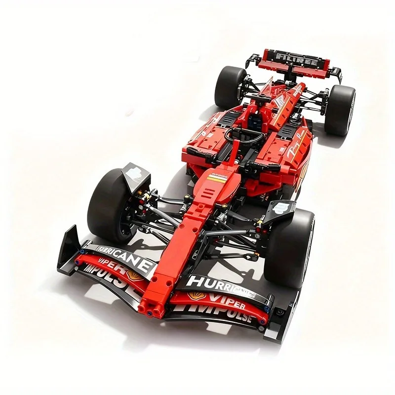 2026 Technical NEW 1:8 Racing Car Building Blocks Set MOC Model Kit DIY Assembly Bricks Creative Educational Toys ​ - view 6