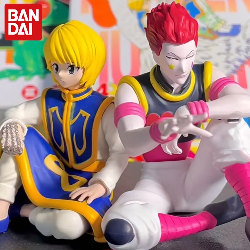 

BANDAI Original HUNTER×HUNTER GASHAPON Hisoka Joker Kurapika Collection Anime Action Figure Kids Toys