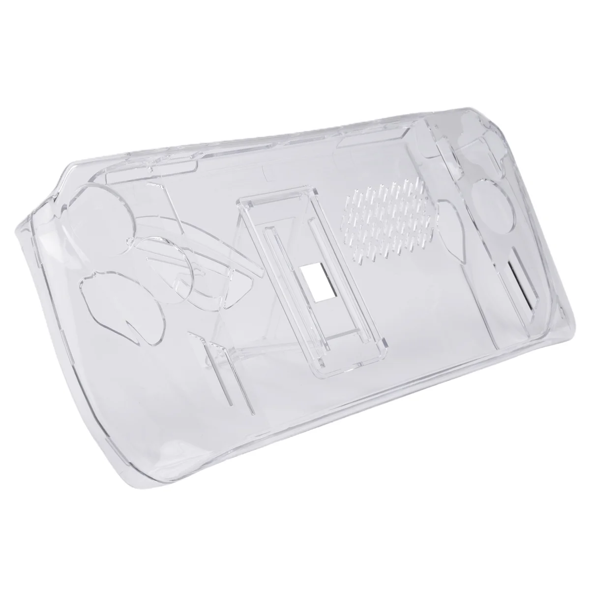 For ASUS Rog Ally Clear Protective Case with Stand TPU Cover Full Protection Shockproof Case for ROG ALLY Accessories-A