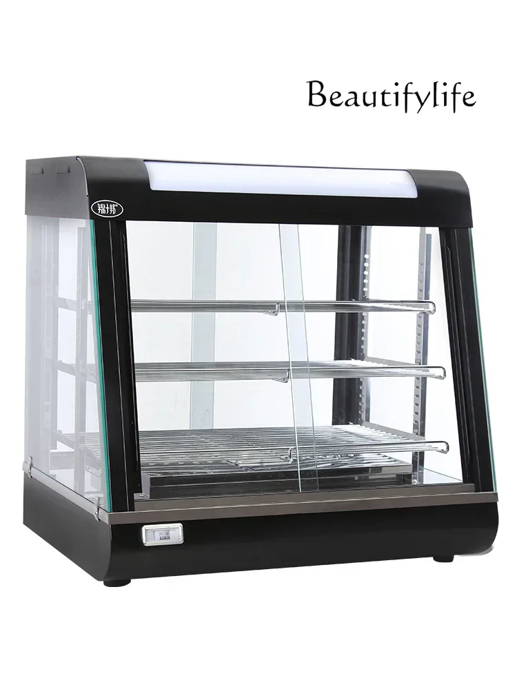 

Commercial Hamburg Desktop Insulation Cabinet Deli Braised Vegetables Display Cabinet