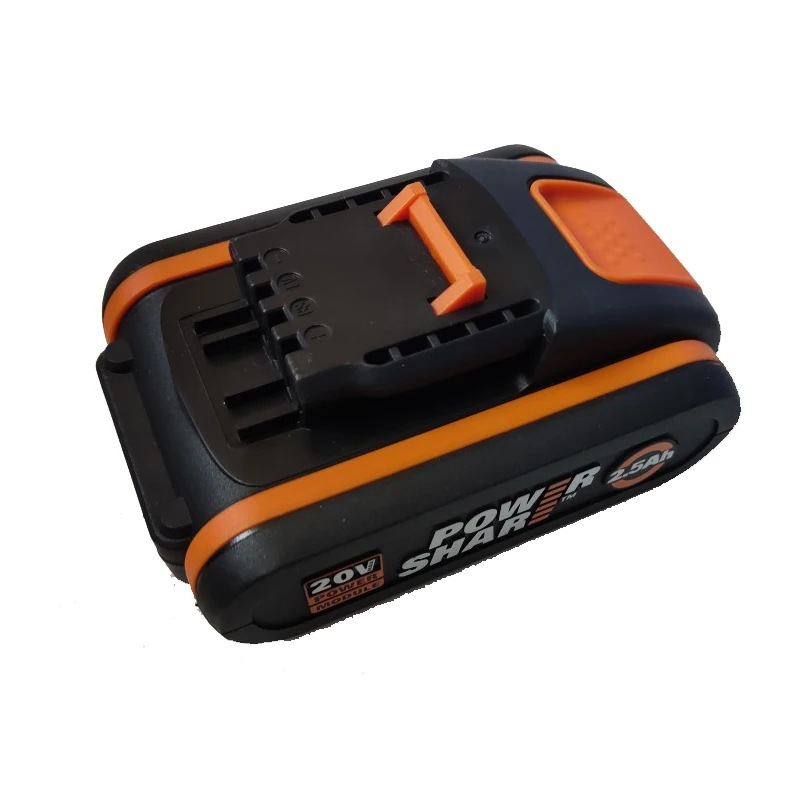 Worx WA3572 20V 2.5A  battery fits WORX Orange Tools