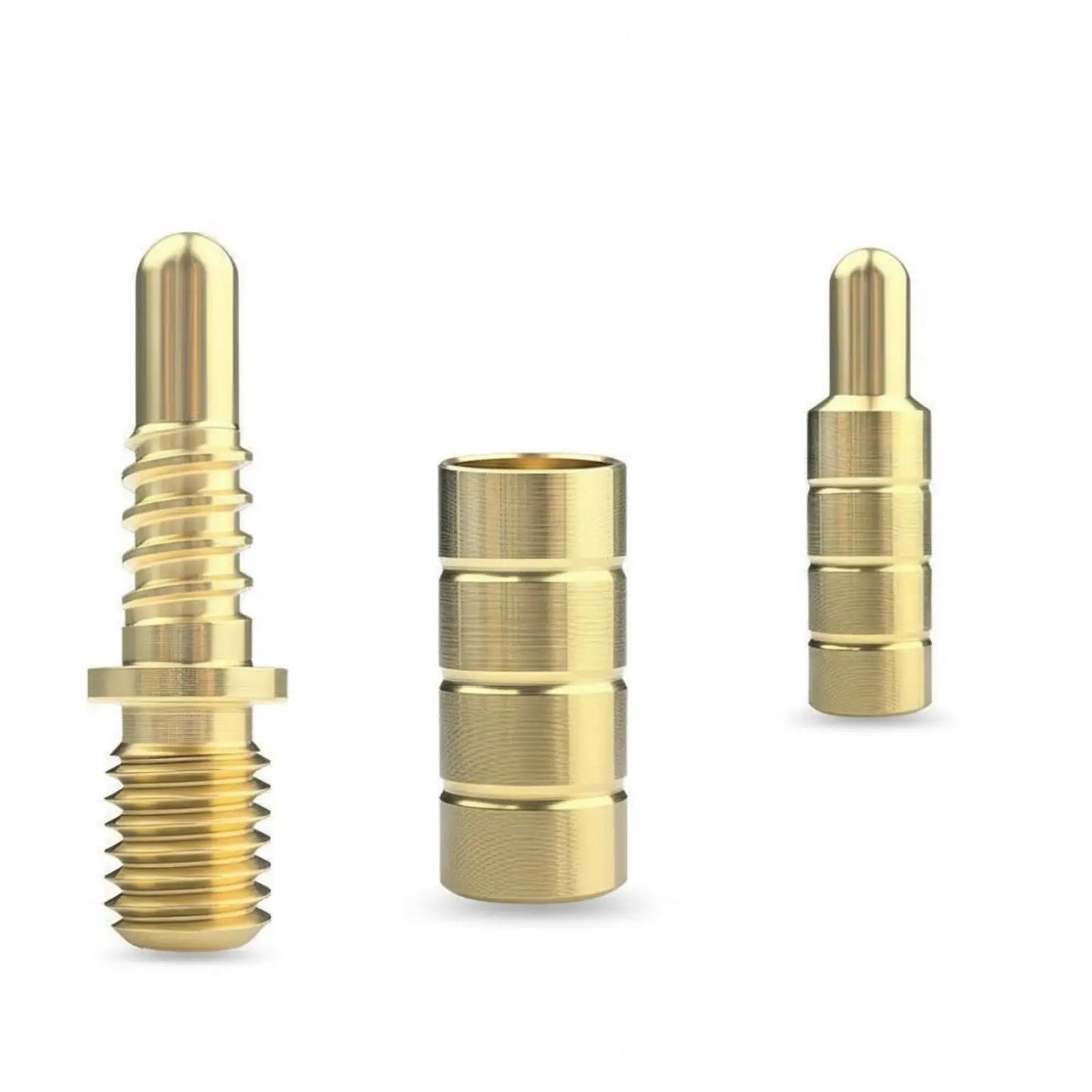 Adjustable Billiard Cue Extension Brass Threaded Joint for Pool Cue Repair Billiards Accessories