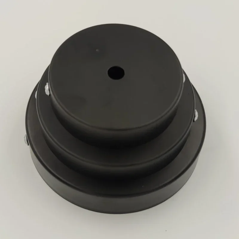 Retro Lamp Bases Ceiling Plate Hanging 8/10/12cm Chassis Base Iron Pendant Lamp DIY Lock Wire Lamp Base Fixture Ceiling Fittings