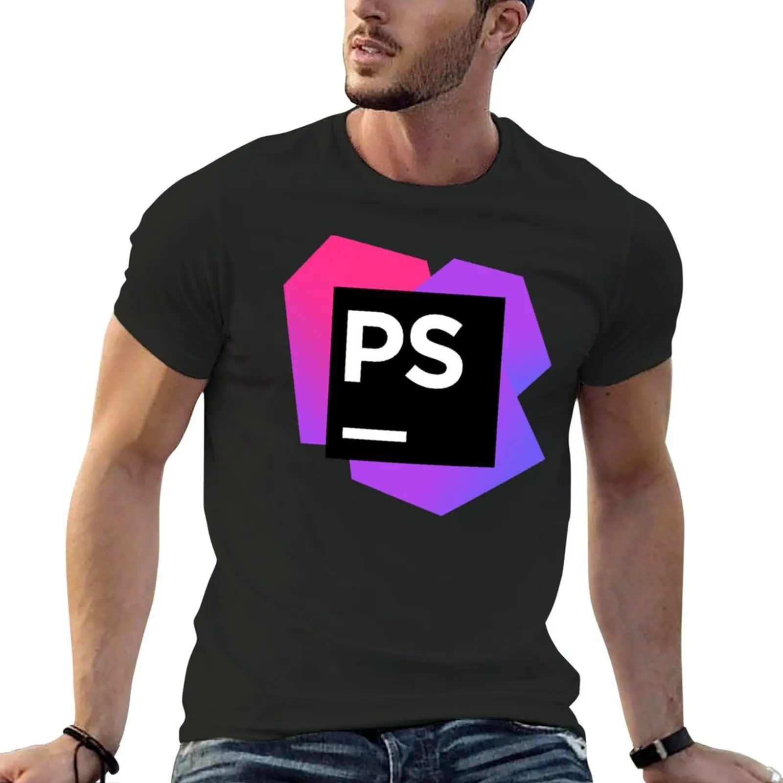 JetBrains PhpStorm T-shirt anime clothes animal prinfor boys Men's t-shirts