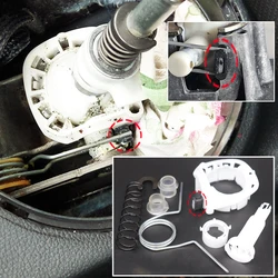 Upgrade Gear Lever Spring Bearing Shell Bushing For VW Polo 9N 6R 6C 2001 - 2014 Up Manual Linkage Repair Selector Shifting Fix