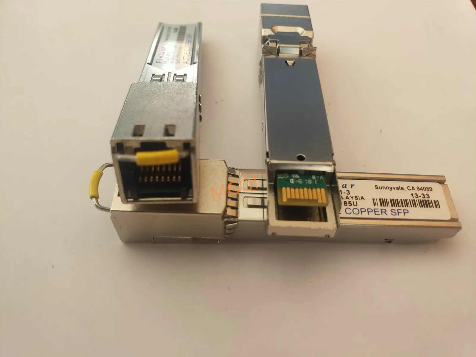 Finisar FCLF8521P2BTL/RJ45 منفذ SFP كهربائي جيجابت/منفذ كهربائي عام وحدة بصرية 1000base-T