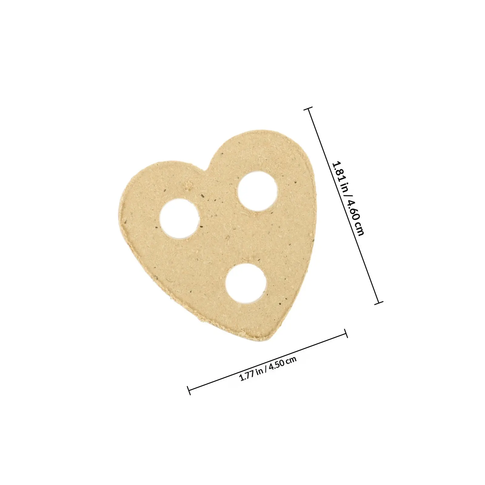 Mugwort Moxa Blocks 10 Pcs Heart Shaped Aged Moxa Cakes for Warm Therapy Relaxation Acupuncture Aid