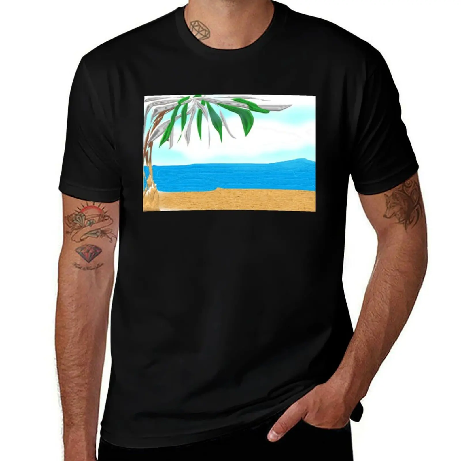 

Beach 1 T-Shirt funny meme t-shirts vintage man t shirt anime shirt mens graphic t-shirts