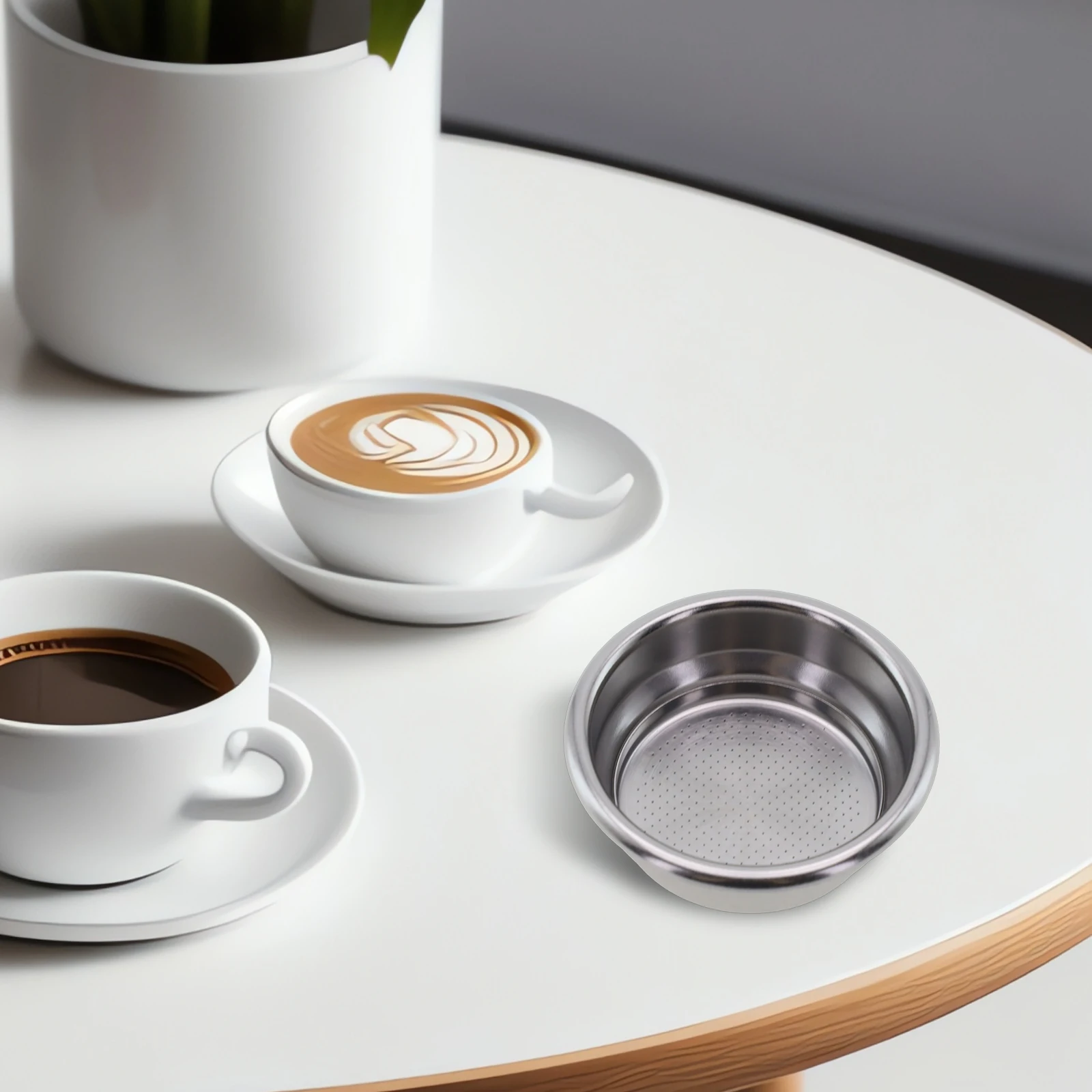 Удобная корзина для фильтра для кофе Mm Кофемашина Эффективная корзина для фильтра Высококачественная корзина для фильтра для кофе Mm