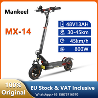 MX-14 EScooters 800W Peak Power 48V13AH Battery Maximum Mileage 45km Off-Road Tire Electric Scooter Adults Foldable E-Scooter