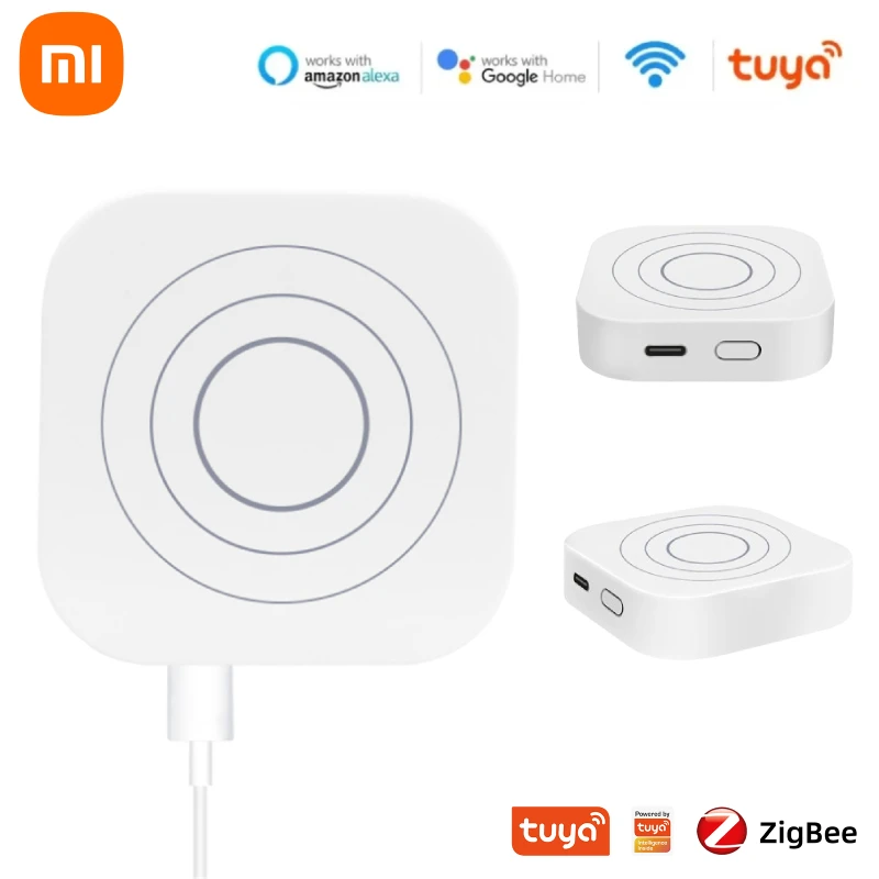 

Xiaomi Tuya ZigBee Wifi MmWave Human Presence Motion Sensor With Luminance/Distance Detection Tuya Smart Life Home Automation