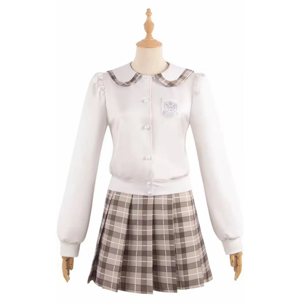 Unisex Anime Cos Kasugano Sora Cosplay Kostuums Outfit Halloween Uniform Pakken