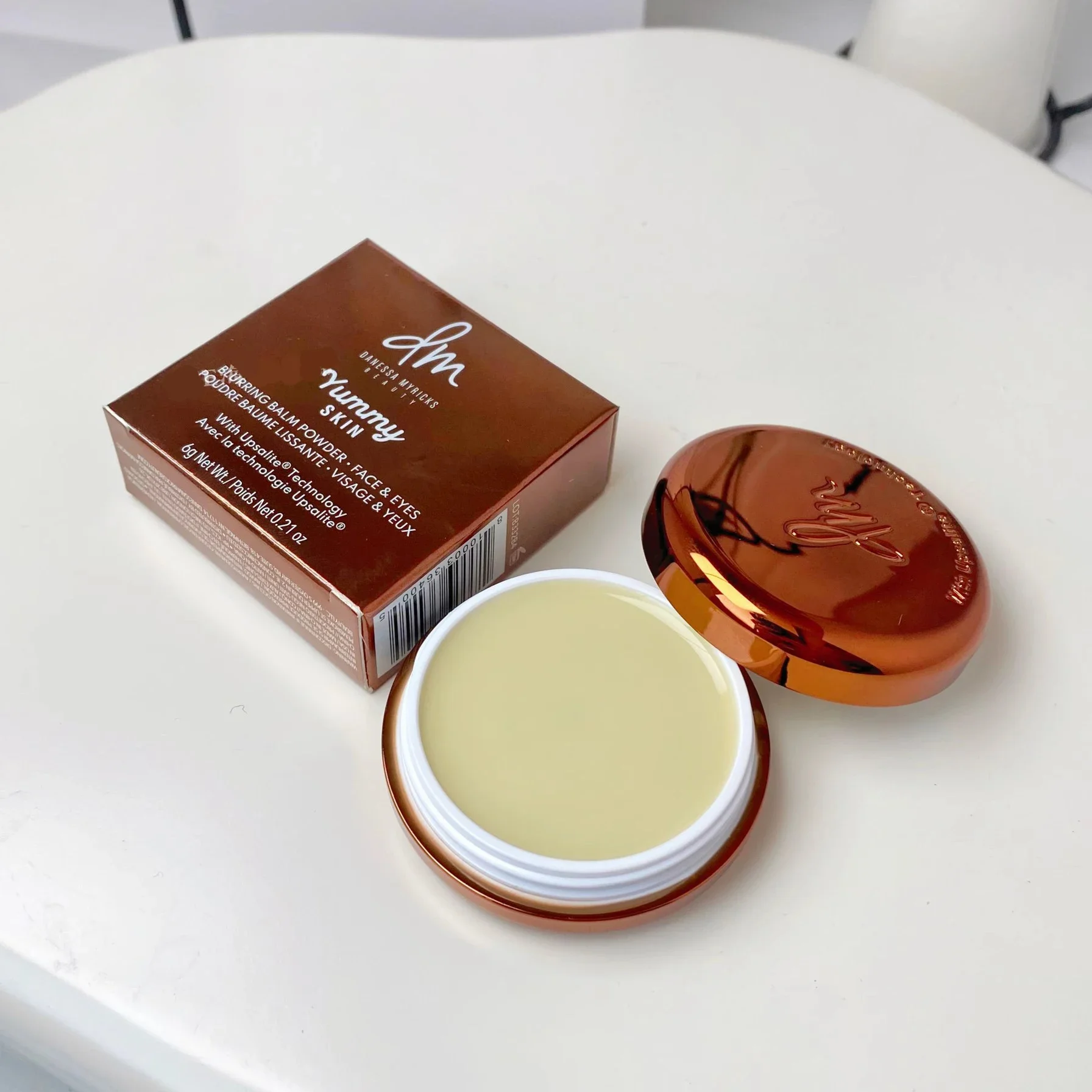 6g tamanho da amostra base de pele deliciosa maquiagem desfoque bálsamo em pó rosto primer óleo-controle fosco pré-maquiagem essência primer cosméticos