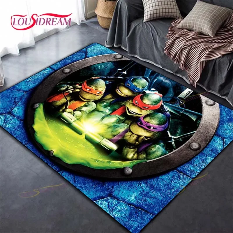 TT-Teenage Mutant Ninja T- Turtles Carpet Comfortable Retro Creative Living Room Bedroom Sofa Area Rugs,home Decor,Game Room mat