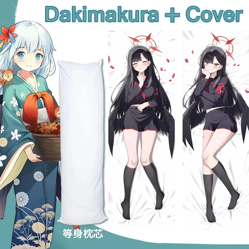 

Синий архив Nakamasa Ichika аниме Dakimakura индивидуальная двухсторонняя подушка для тела обнимающая кровать длинная подушка для сна в натуральную величину