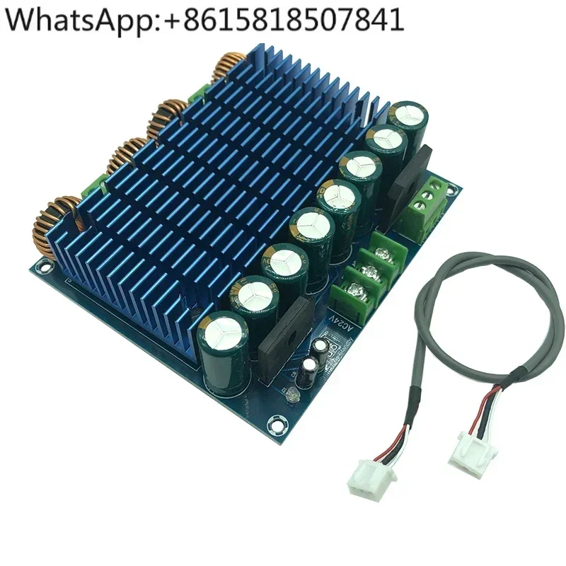 XH-M252 Ultra-high power TDA8954TH dual-chip Class D digital power amplifier board audio amplifier board 420W*2