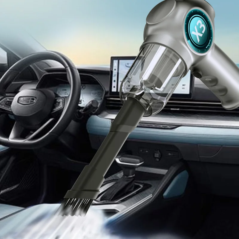 

2-In-1 Vacuum Cleaner Car Vacuum Cleaner Wireless Handheld Portable Car Mini Desktop Vacuum Cleaner Super Powerful