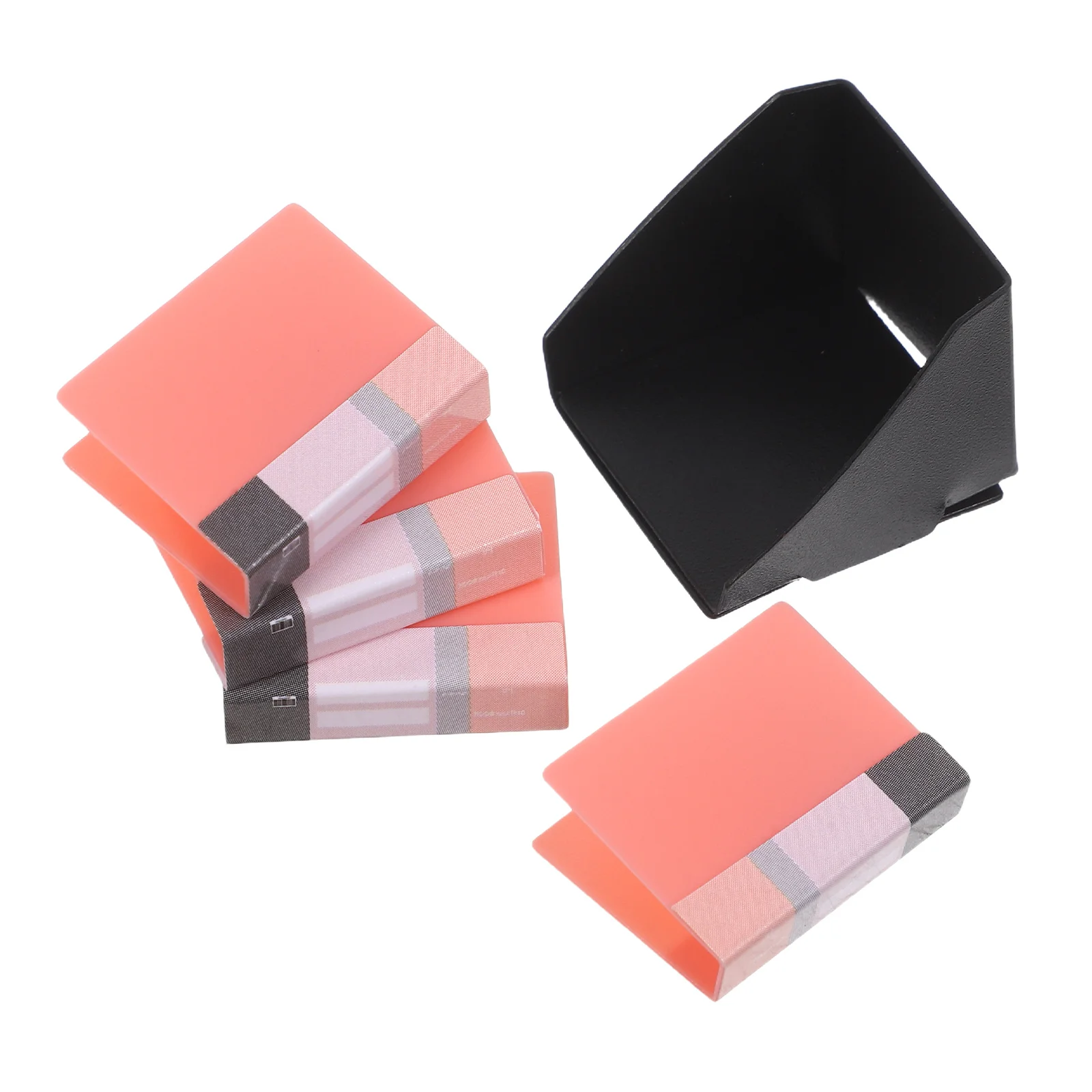 

1Set Colorful Miniature Office File Folders Plastic Document Holders Dollhouse Decoration Accessories Mini Dollhouse Furniture