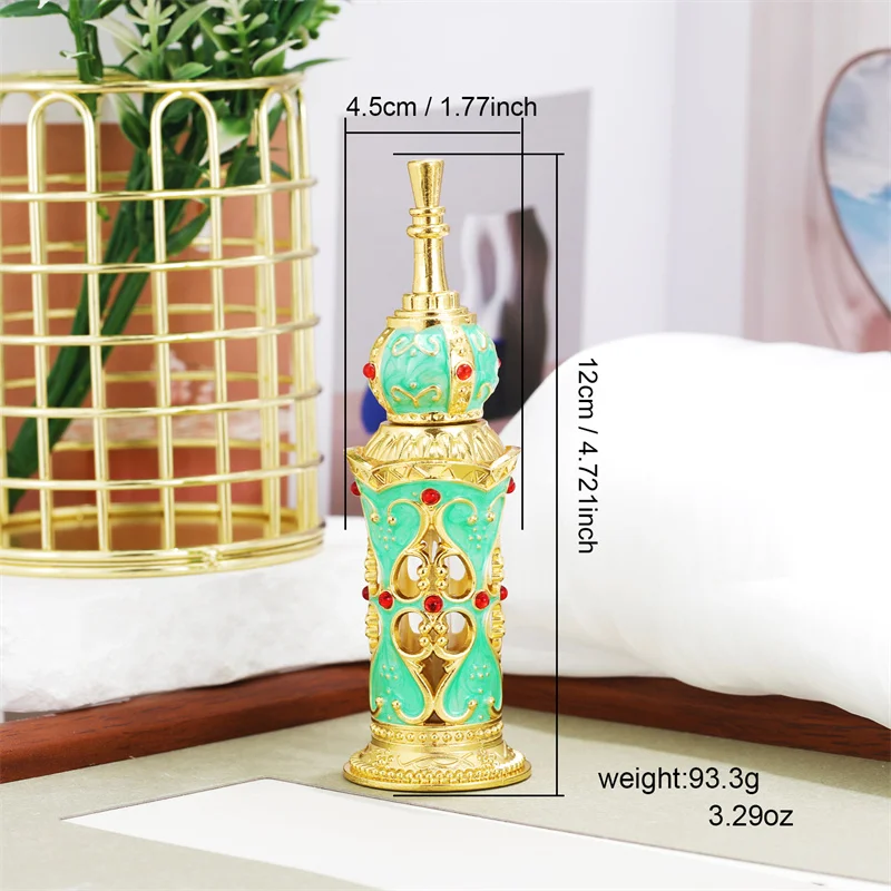 24pcs Luxury Perfume Bottles 12ml Refillable Arabic Essential Oil Perfume Bottles Wholesale