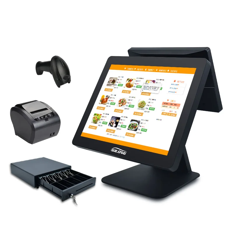 Quality Guarantee Financial Equipment 15 Inch Touch Screen Monitors POS Systems