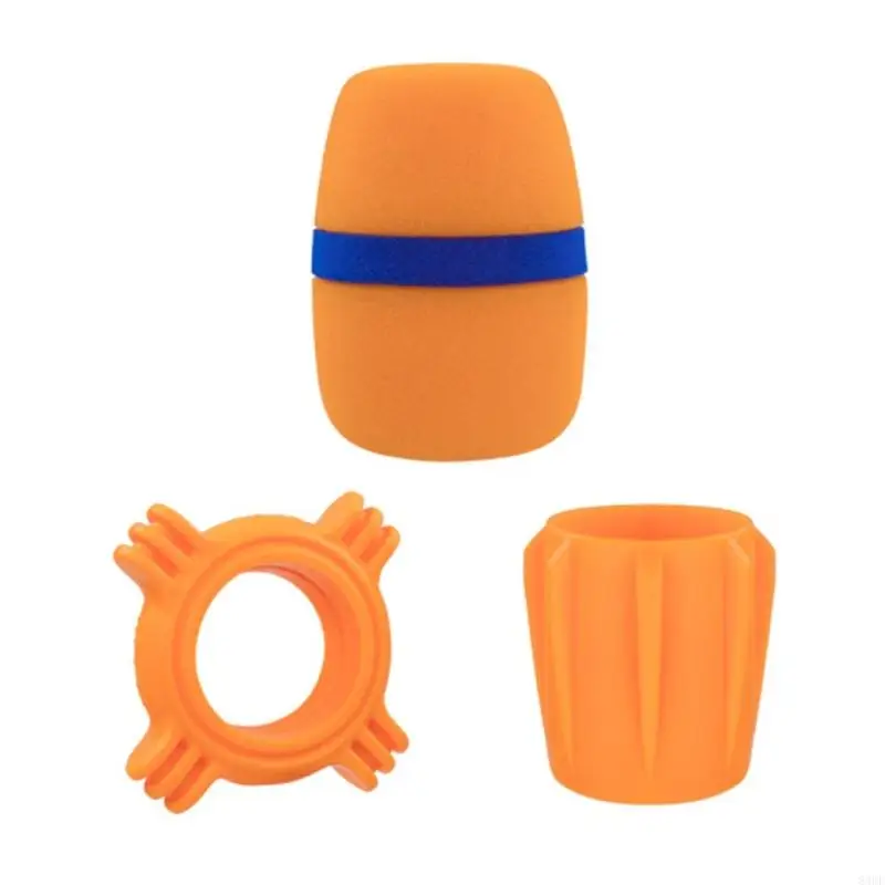 Bouchons manche tige blindage à mousse microphone pour usage professionnel 83cf