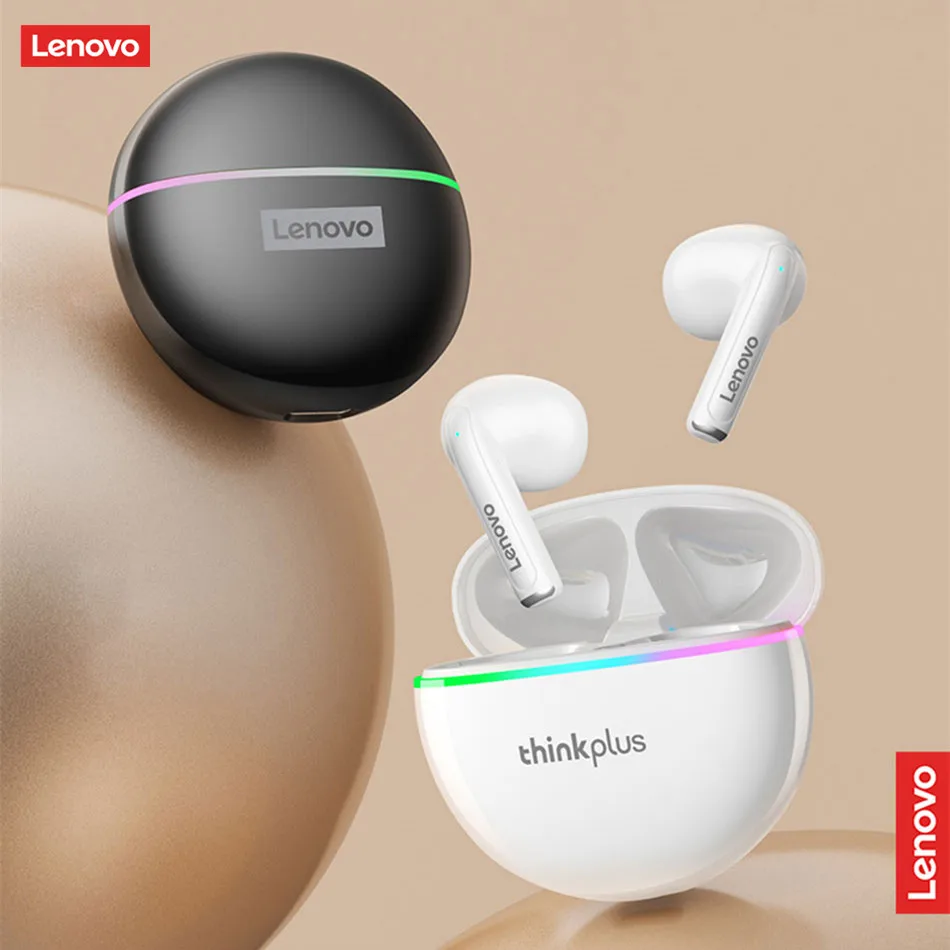 Wersja aktualizacji Lenovo HT38 Bezprzewodowe słuchawki Bluetooth 5.3 Oryginalny zestaw słuchawkowy Lenovo XT97 Słuchawki sportowe Podwójny tryb z mikrofonem