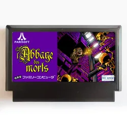 FC 게임 콘솔용 게임 카드, L'Abbaye des Morts, 60 핀, 8 비트