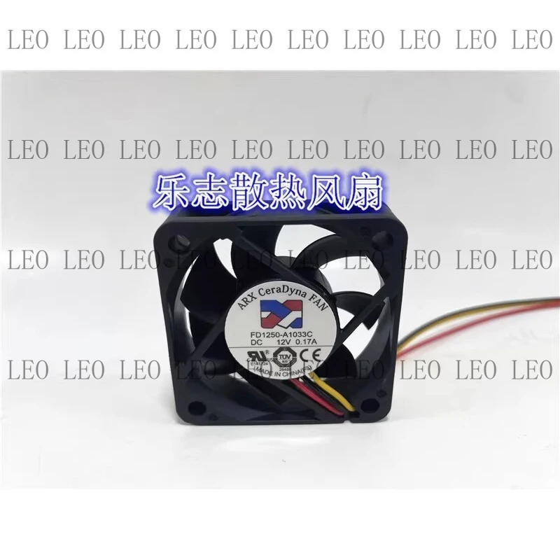 

DD for ARX CeraDyna FAN FD1250-A1033C 12V 0.17A 5015 5CM 3-Wire Chassis Fan